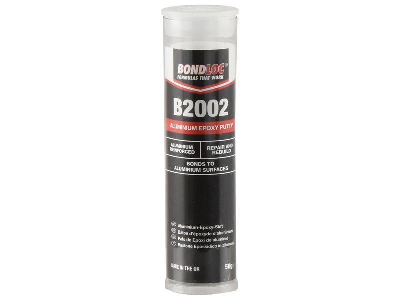 BondLoc B2002 - Aluminium Epoxy Stick - 50g | Sparex Part Number: S.128793