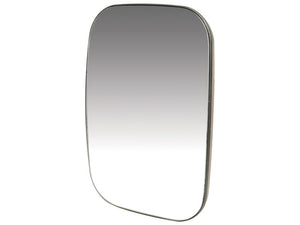 Rectangular Sparex Replacement Mirror Glass (Convex - Heated), 305 x 215mm with rounded corners and a slim frame, featuring a gradient that transitions from gray at the top to white at the bottom. The Sparex Part Number is S.128829.