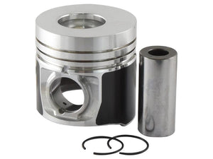 A metal piston, Sparex Piston (Sparex Part Number: S.129271), and two retaining rings are displayed on a white background.