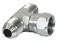 Sparex Hydraulic Tee Piece 3/4'' JIC Male x 3/4'' JIC Male x 3/4'' JIC Swivel Female | S.12995 - Product Image 1