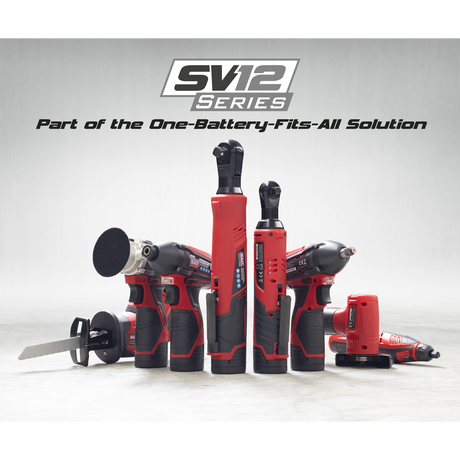 Cordless Reciprocating Saw 12V SV12 Series - 2 Batteries - CP1208KIT - Farming Parts