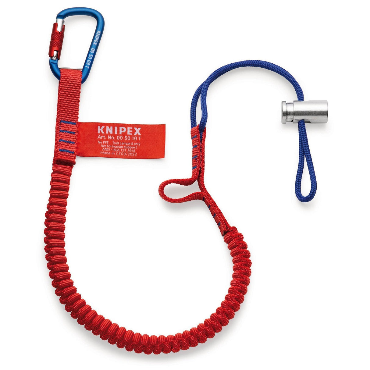 Draper Knipex 00 50 12 T Bk Lanyard With Fixated Carabiner - 00 50 12 T BK - Farming Parts