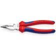 Draper Knipex 08 25 185 Sb Needle-Nose Combination Pliers With Multi-Component Grips Chrome-Plated, 185mm - 08 25 185 SB - Farming Parts