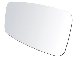 The Sparex Replacement Mirror Glass - Rectangular (Flat), Part Number S.13245, measures 394 x 206mm and features a slightly rounded edge with a seamless reflective surface and no visible frame or mounting hardware.