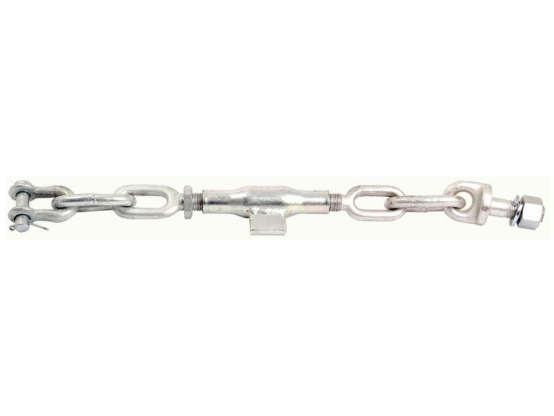 Sparex Stabiliser Chain - D-Shackle Ø14mm - Thread Ø20mm - Min. Length:460mm - M20 x 2.50 Metric | S.13274 - Product Image 1