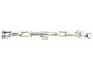 Sparex Stabiliser Chain - D-Shackle Ø14mm - Thread Ø20mm - Min. Length:460mm - M20 x 2.50 Metric | S.13274 - Product Image 1