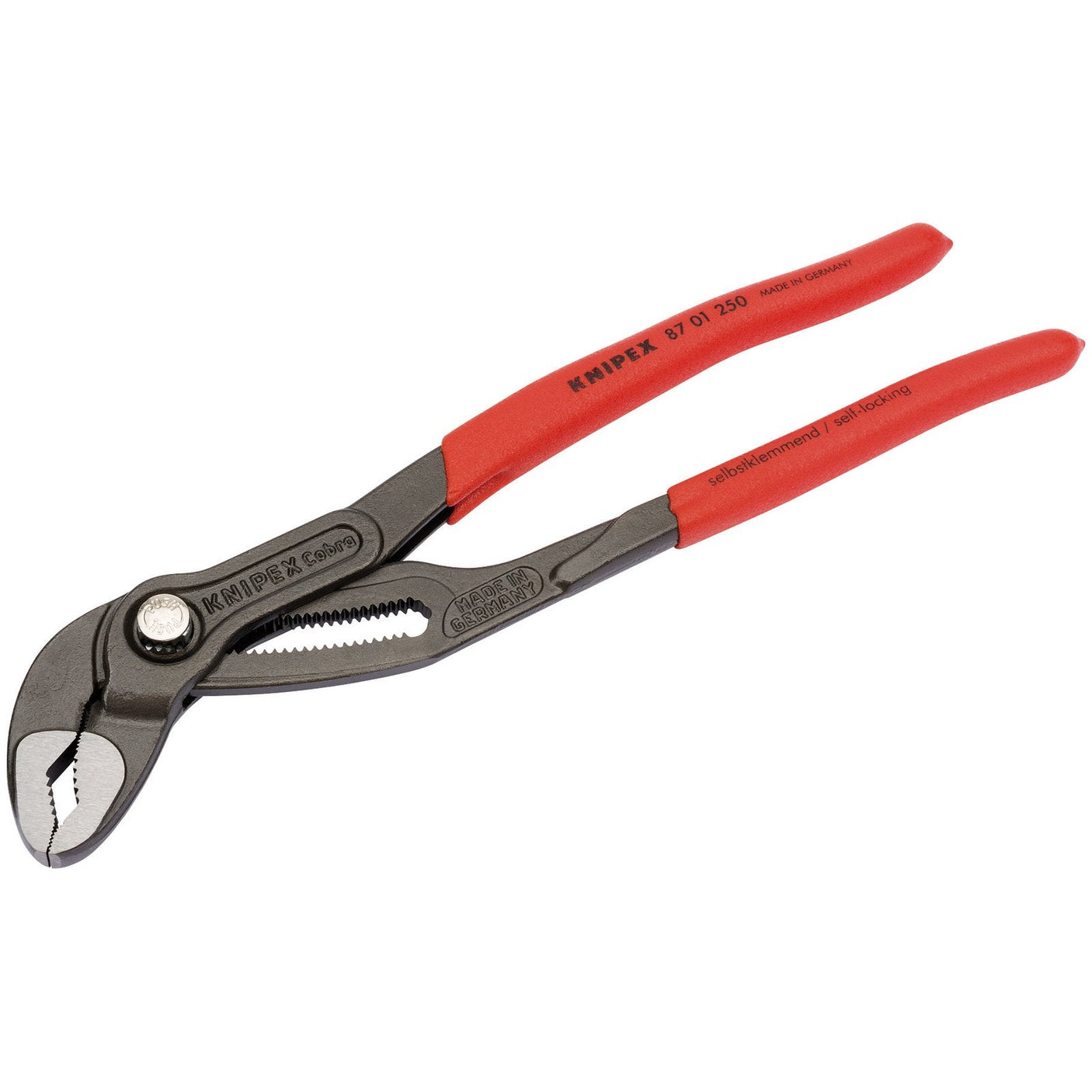 Draper Knipex Cobra&#174; 87 01 250 Sbe Waterpump Pliers, 250mm - 87 01 250 SBE - Farming Parts