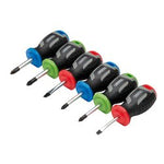 Stubby Soft Grip Screwdriver Set (6 Piece) | 200/S2