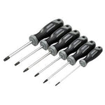 Draper Tx-Star® Soft Grip Screwdriver Set (6 Piece) | 200/S4