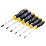 Draper Tx-Star® Tamperproof Soft Grip Screwdriver Set (6 Piece) | 200/S5