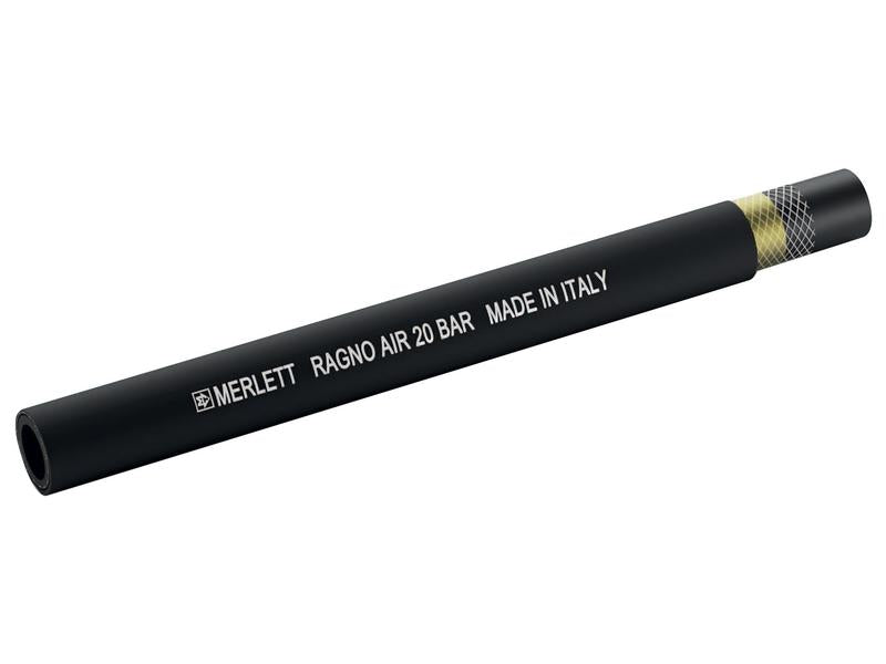 Air Hose Ragno 20 Bar 8 MM Reinforced PVC Industrial Hose - 20 Bar Air Hose for Pneumatic Tools and Machinery Applications in Workshop or Field Use. - Sparex Part S.135830Durable