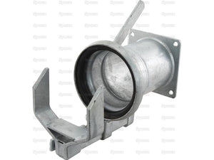 Quick Release Coupling with Flange - Female 6'' (159mm) x (150mm) (Galvanised) - Sparex Part No. S.136632