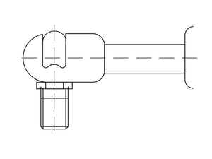 Agristrut Gas Strut, Total length: 275.5mm | S.137027 - Product Image 2