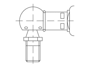 Gas Strut, Total length: 635.5mm - S.137063