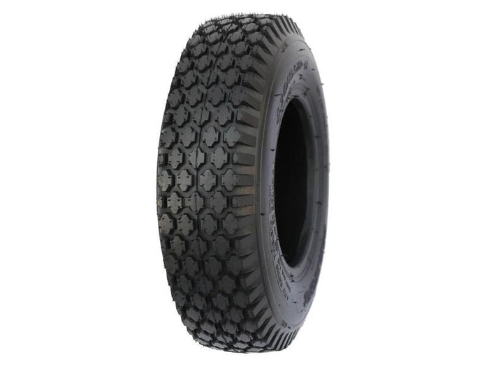 Tyre 4.80/4.00-8 4PR P605 Stud TL Durable 8in Rim Fit - Sparex Part S.137616