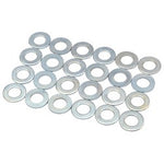 Draper Rivet Backing Washers, 4.8mm (100 Piece) - RIV/W - Farming Parts