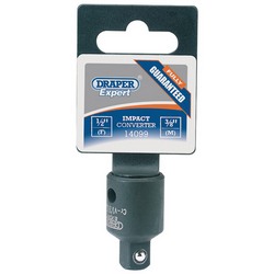 Draper Impact Socket Converter, 1/2"(F) X 3/8"(M) - 307 - Farming Parts