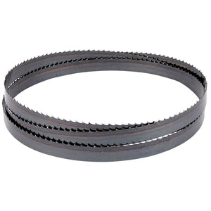 The Draper Bandsaw Blade, 1400mm x 1/2", 6 Skip - BB1400, features sharp and evenly spaced teeth made from high-performance steel, designed for precise cutting through a variety of materials.