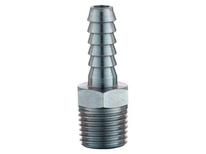 Sparex Hose Tail 1/4'' ID to 1/4'' BSPT Brass Male Thread Fitting | S.14354