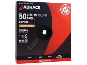 Sparex Emery Cloth Roll P120 Fine Grit for Metalwork & Polishing | S.14399