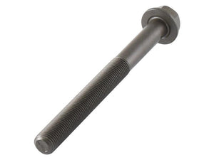 The Cylinder Head Bolt (Sparex Part Number: S.144123) by Sparex is a metal hex bolt with a partially threaded shaft, an integrated washer flange, and precise dimensions of M12 x 1.25, measuring 122.5mm in length. Perfect for Sparex components.