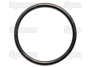 A black rubber O-ring displayed on a white background with the word "Sparex" printed multiple times, designed specifically for John Deere engine models. This is the Fuel Injection Pump Gasket, Sparex Part No.S.144213.