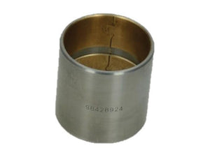 Cylindrical metal object with a smooth, flat surface and a hollow center (Inner Ø), featuring the Sparex Part Number S.144230 etched on its exterior, known as an Idler Gear Bush.