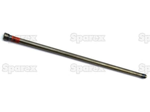 A cylindrical metal rod with a red marked section, resembling the Push Rod (Sparex Part No. S.144249) by Sparex, set against a plain white background with a faint "Sparex" watermark.