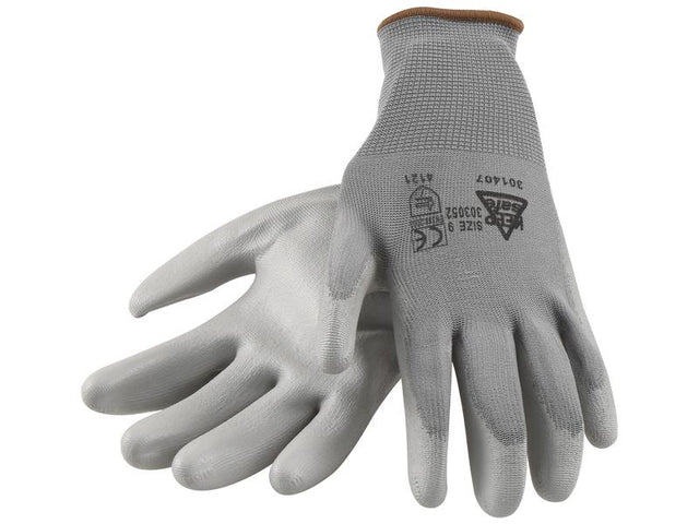 Sparex Gnitter Grey Gloves - 9/L | S.144371 - Product Image 1