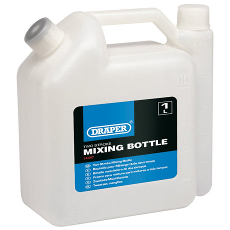 Draper Two Stroke Mixing Plastic Bottle, 1L - TSMIX - Farming Parts