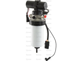 A Sparex Fuel Pump - Electric (Sparex Part No. S.144839) featuring attached wires and connectors, designed for 12V automotive or machinery applications.