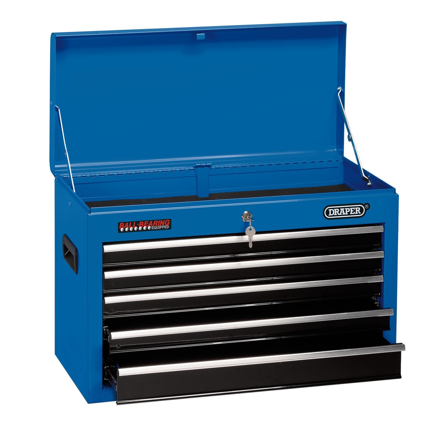 Draper Tool Chest, 5 Drawer, 26", Blue - TC5D - Farming Parts