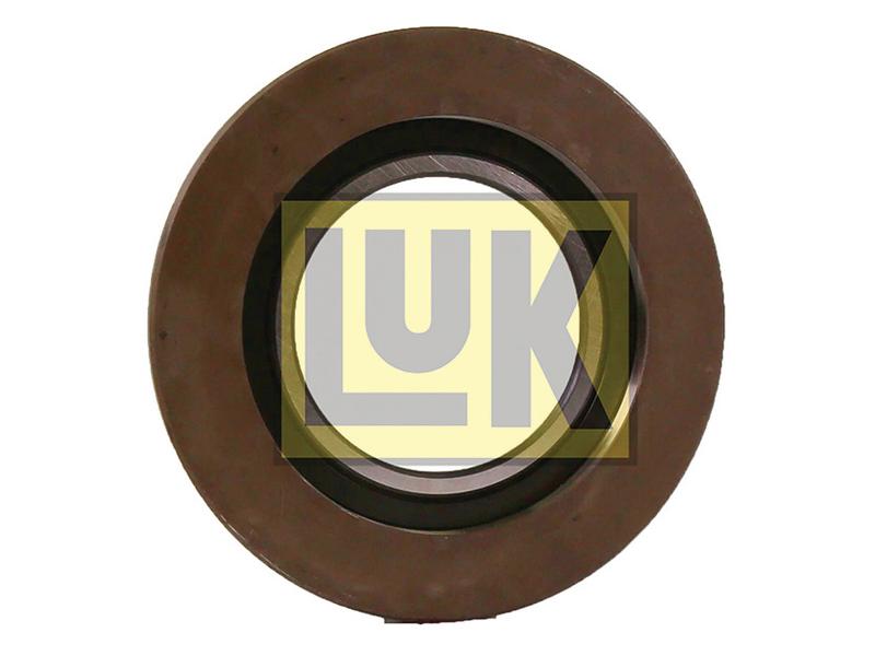 A circular metal component, embossed with the "LUK" logo at its center, designed as the Sparex LUK Clutch Release Bearing (Sparex Part Number: S.146369) that ensures precision and depth in performance.