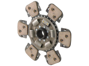 The Sparex Clutch Plate (Sparex Part Number: S.147599) is a 280mm metal clutch disc featuring six friction pads, designed for vehicle transmission systems, with 19 splines.