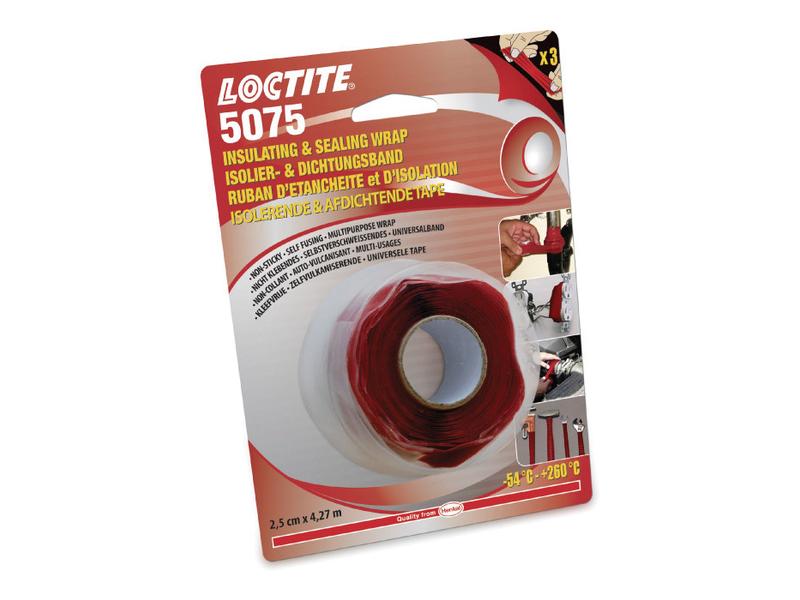 LOCTITE® SI 5075 Self-fusing silicone rubber wrap | Sparex Part Number: S.147777