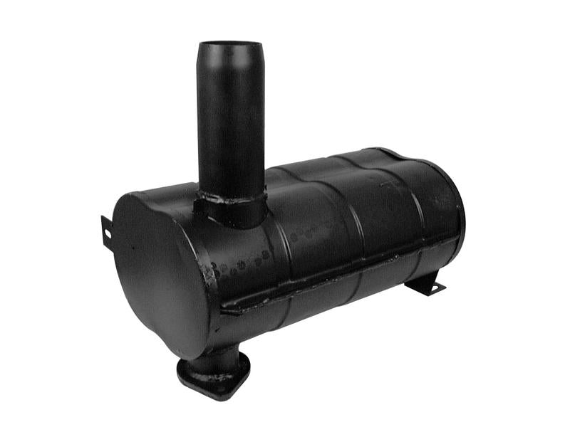 Silencer Underhood Black Heat-Resistant Exhaust - Sparex Part S.14822