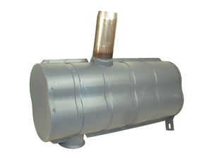 Sparex Silencer Underhood Matt Grey Heat-Resistant Exhaust | S.14825