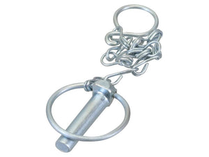 Round Linch Pin with Chain & Hook Assembly for White Oliver | S.148