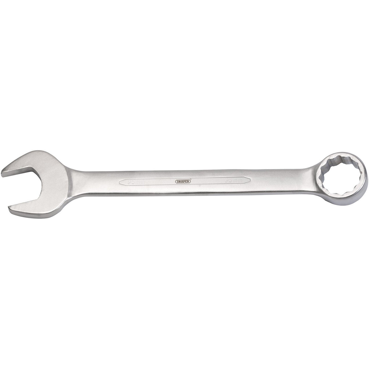 Draper Heavy Duty Long Pattern Metric Combination Spanner, 95mm - 8220MM - Farming Parts