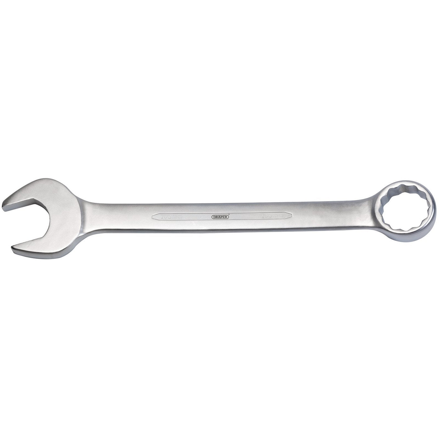 Draper Heavy Duty Long Pattern Metric Combination Spanner, 105mm - 8220MM - Farming Parts