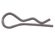 The Grip Clip - Single Wound, Clip Ø2mm x 42mm (Sparex Part Number: S.14972) is a stainless steel R-clip or retaining pin with a looped and bent design, ideal for securing the position of components in machinery. This durable and reliable clip from Sparex is perfect for demanding applications.