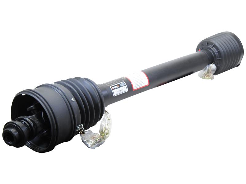 Sparex PTO Shaft - EUCV Wide Angle - One End, (Lz) Length: 1510mm, 1 3/8'' x 6 Spline 80° W.A. Slide Lock to 1 3/8'' x 6 Spline Q.R. | S.150974 - Product Image 1