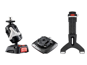 ROKK Mini Adjustable Tablet Clamp & Adhesive Mount for Mobile Devices | S.151438Versatile tablet clamp and adhesive mount for secure, hands-free device use in vehicles.