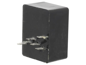 A black rectangular Flasher Control Switch by Sparex (Part Number: S.152311), featuring multiple metal prongs protruding from one side for electrical connections.