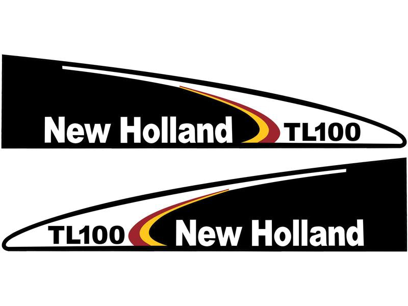 Decal Set - Ford / New Holland TL100 | Sparex Part Number: S.152880