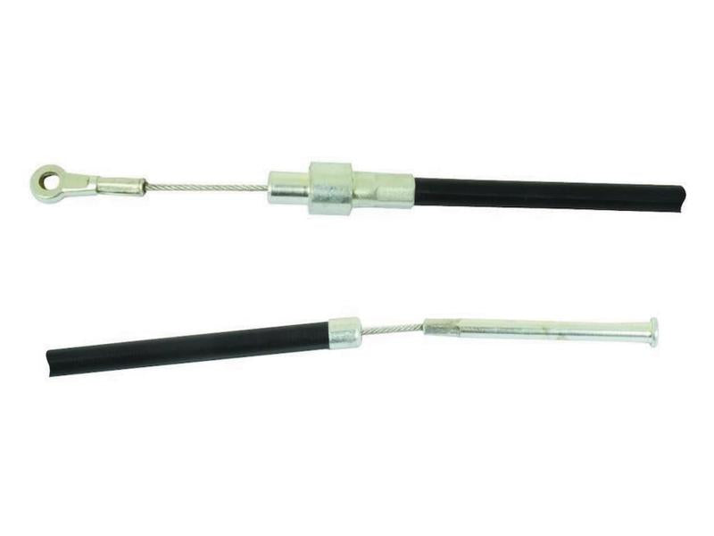 Foot Throttle Cable - Length: 897mm, Outer cable length: 703mm. | Sparex Part Number: S.152936