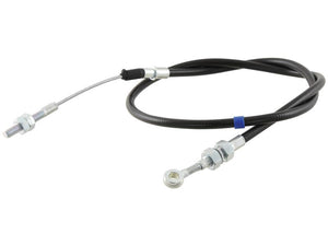 A Sparex Handbrake Cable, a black automotive brake cable with metal fittings on both ends, is shown against a plain white background. With an outer cable length of 1090mm and a total length of 1360mm, it ensures a perfect fit within the specified requirements. The product is identified by Sparex Part Number S.152943.