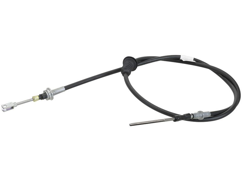 A black Sparex Hydraulic Cable with metal connectors on both ends, commonly used in automotive applications, is shown against a plain white background. The outer cable length is 1526 mm, and the total length is 1811 mm, ensuring optimal performance and durability. This product can be identified by its Sparex Part Number: S.152992.