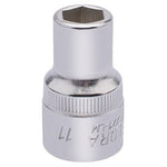 Draper Elora Hexagon Socket, 1/2" Sq. Dr., 11mm - 771-LM 11 - Farming Parts