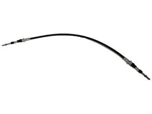 Handbrake Cable - Length: 870mm, Outer cable length: 570mm. - Sparex Part No. S.153037